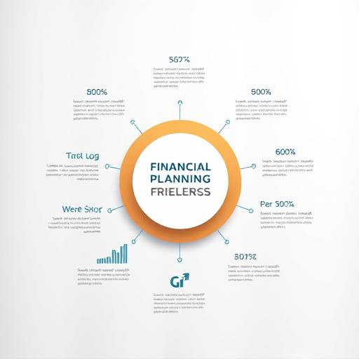 Ein Diagramm, das die verschiedenen Aspekte der finanziellen Planung für Selbstständige darstellt.