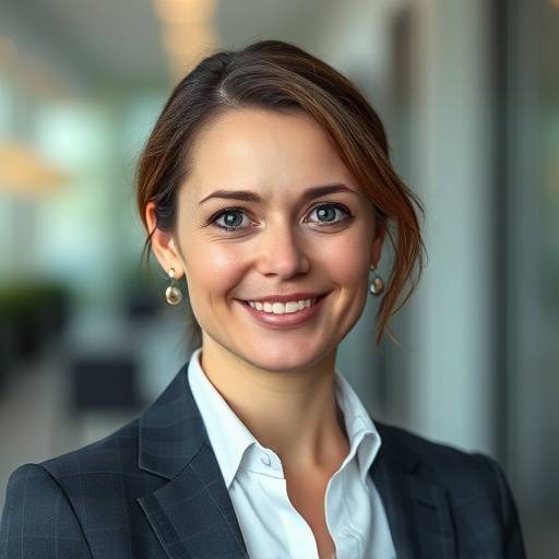 Porträt von Dr. Anna Meier, Gründerin und CEO von E-Learning Schwiiz.
