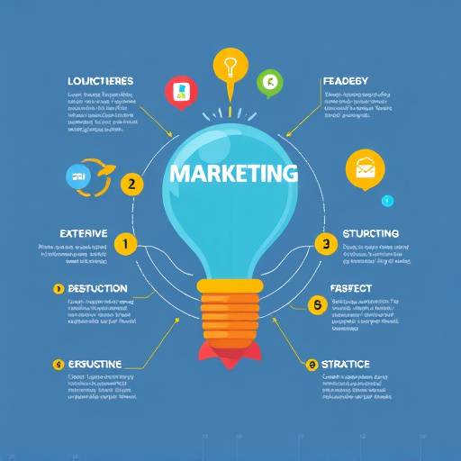 Visualisierung von Content-Marketing-Strategien, erstellt von einem Teilnehmer im Digital Marketing Kurs.